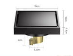Quadratischer Edelstahl Bodenablauf AquaShield