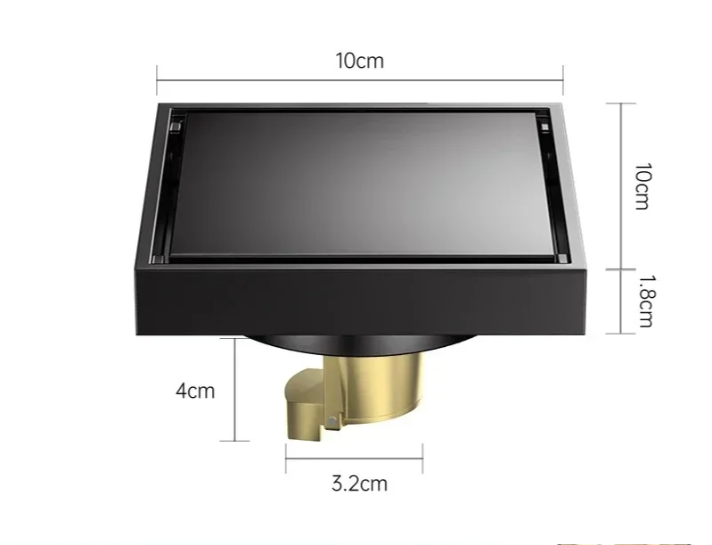 Smart Stainless Steel Shower Drain Solution for Your Bathroom