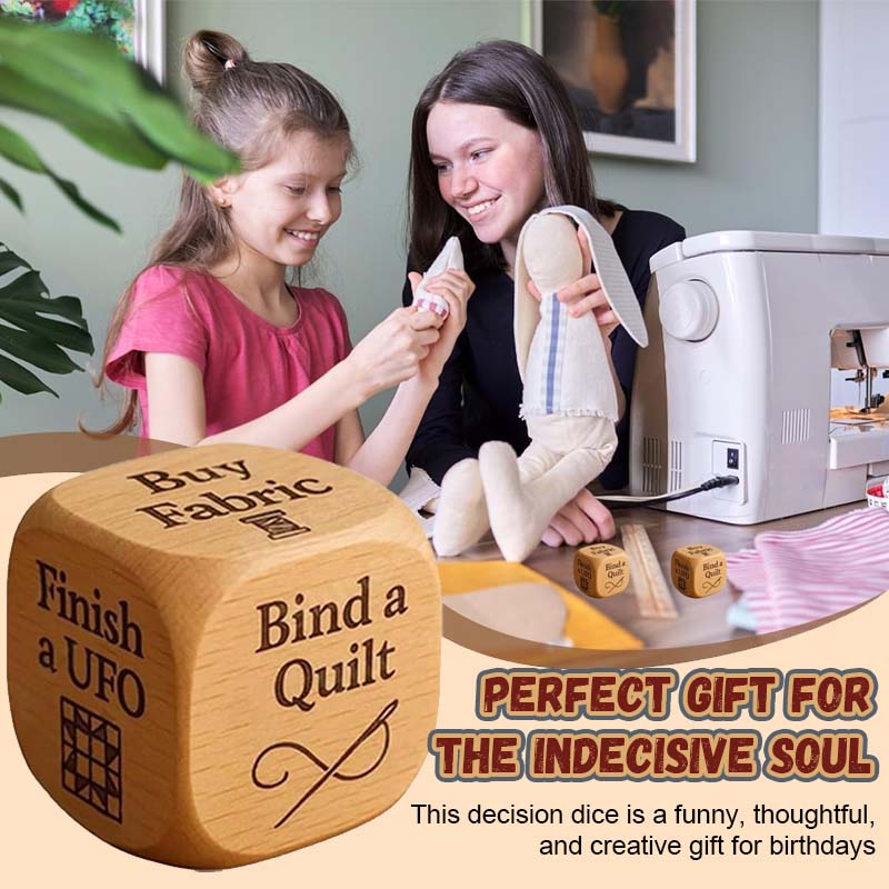 Entscheidungswürfel aus Holz – Spaßiges Geschenk für jeden Anlass