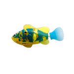 Electronic swimming fish with LED lighting