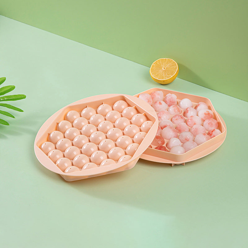 Kugelform für Eiswürfel | Elegante und Auslaufsichere Eiswürfel | 37er Kapazität