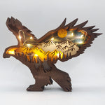 3D Tier Holzschnitzerei Handarbeit Geschenk