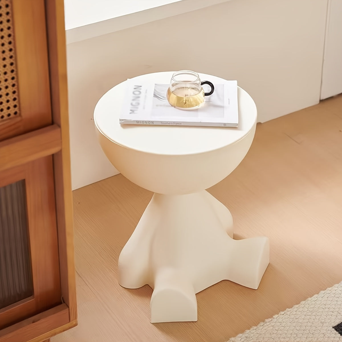 Bear Table made of Plastic – Playful Bedside Table