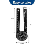 Aerospace Aluminum Protractor
