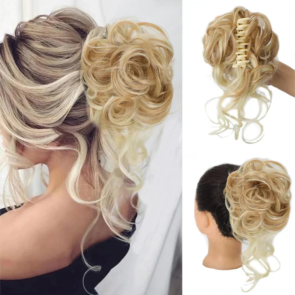Elegante Haarknoten | Clip-in Haarteil für Volumen und Natürlichkeit
