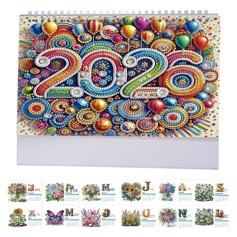 Funkelnder DIY-Kalender für Ihr kreatives Jahr 2026