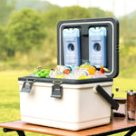 Elegante Tragbare Kühlbox für Abenteuer im Freien