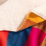 Cozy and Colorful Plush Blanket – Warm and Inviting