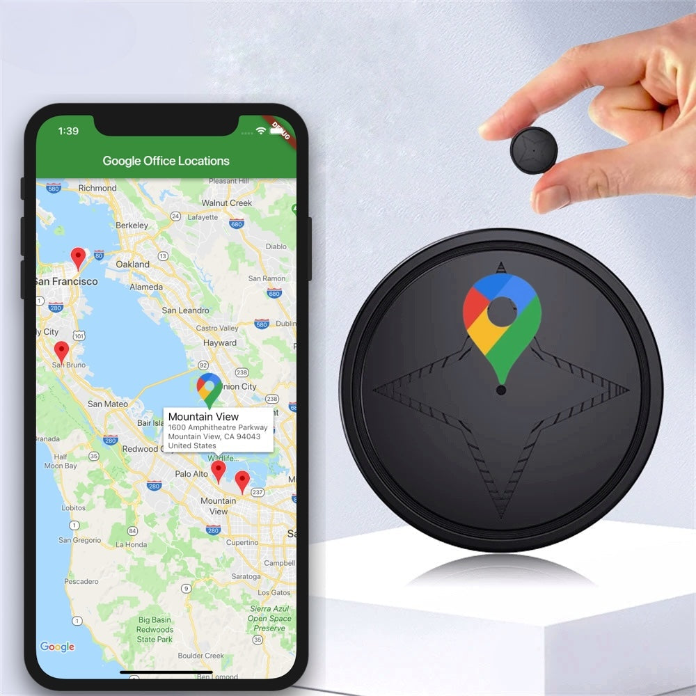 Waterproof Car Tracker with Magnetic Mount