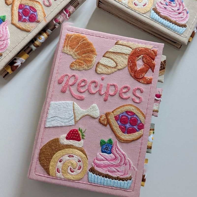 Kreatives Rezeptbuch | Handgefertigtes Erinnerungsstück