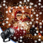 Schneeflocken-Zauber LED-Projektor | USB & Wetterfest
