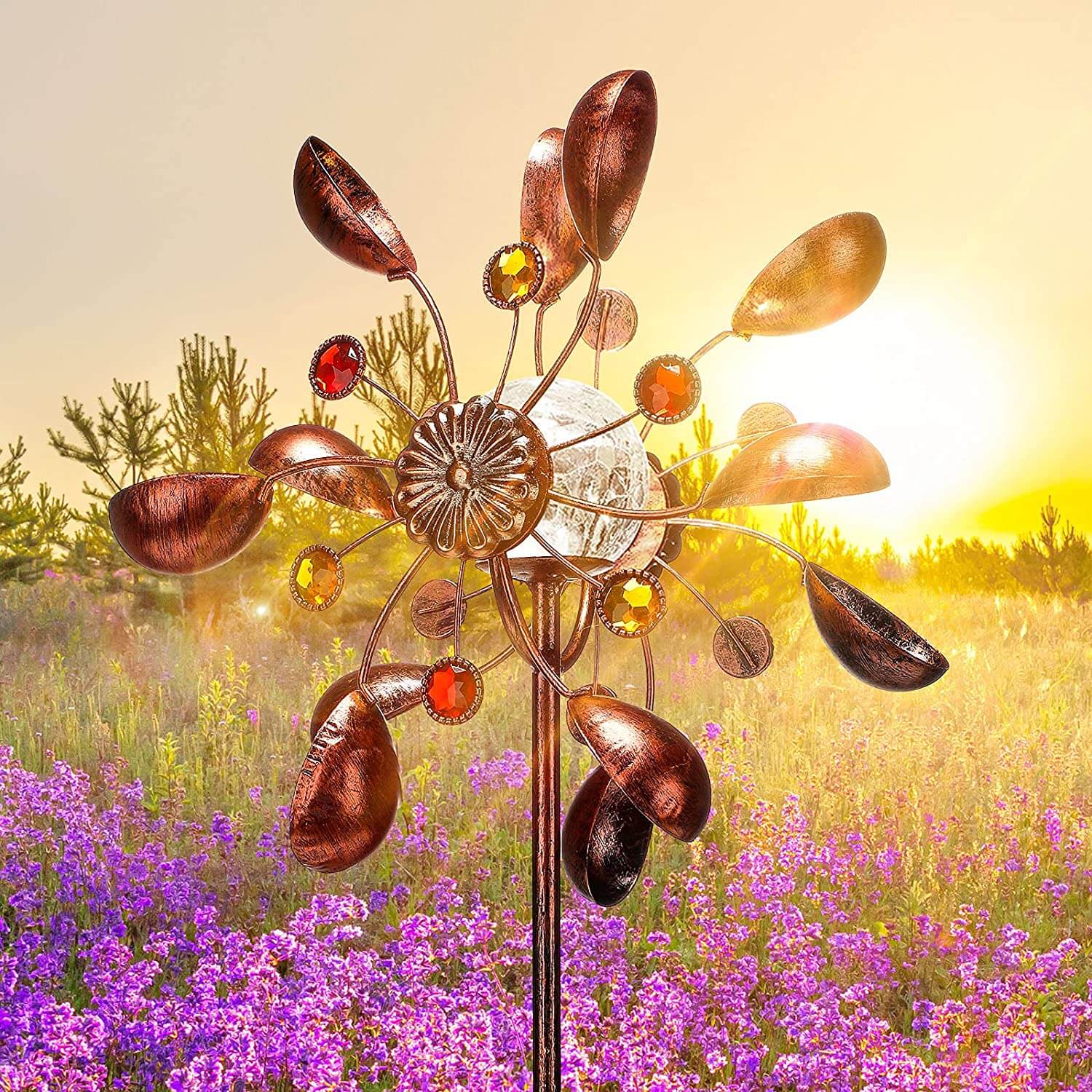 Colorful Garden Whirl - Bring Movement and Light into Your Outdoor Space