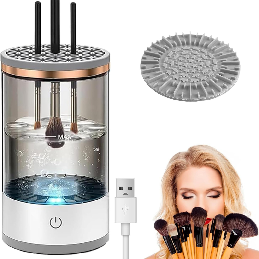 PinselZauber – Schnelle und sanfte Reinigung für Make-up-Pinsel