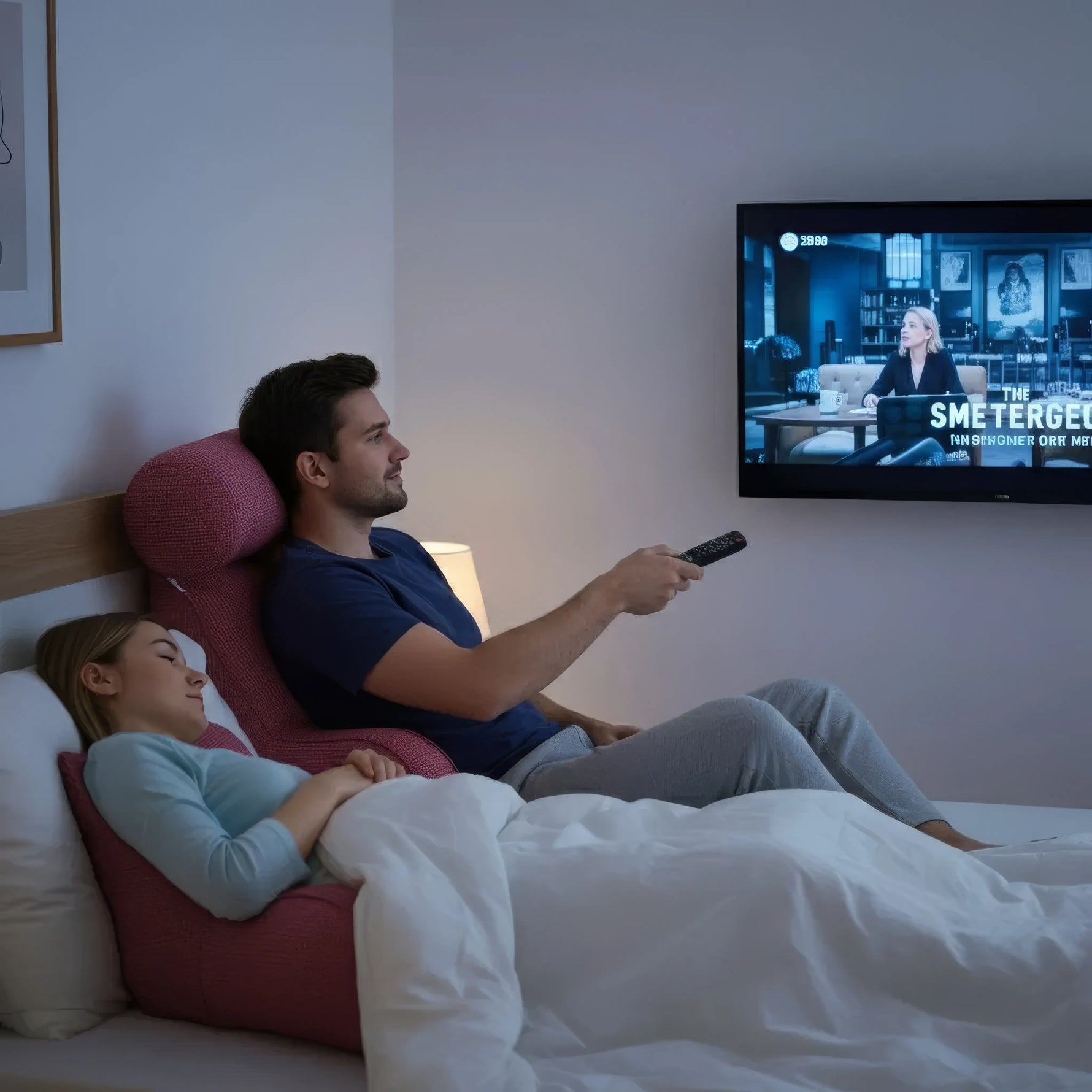 LeseKissen - Bequem lesen und lernen im Bett