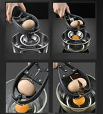 Egg Cracker Deluxe - Perfect Cracks for Your Kitchen