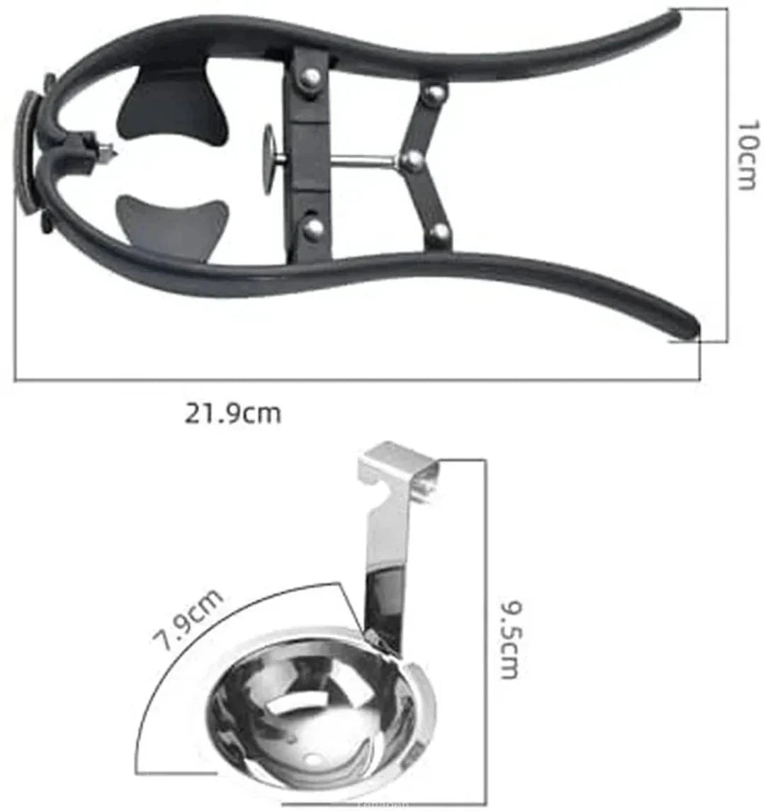Egg Cracker Deluxe - Perfect Cracks for Your Kitchen