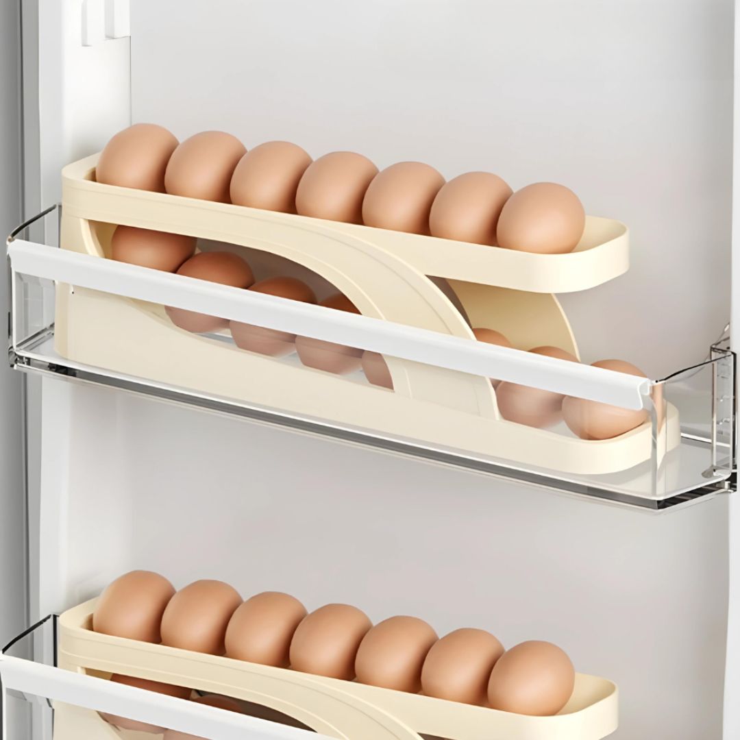 EiRoller – Praktische Ei-Aufbewahrung für den Kühlschrank