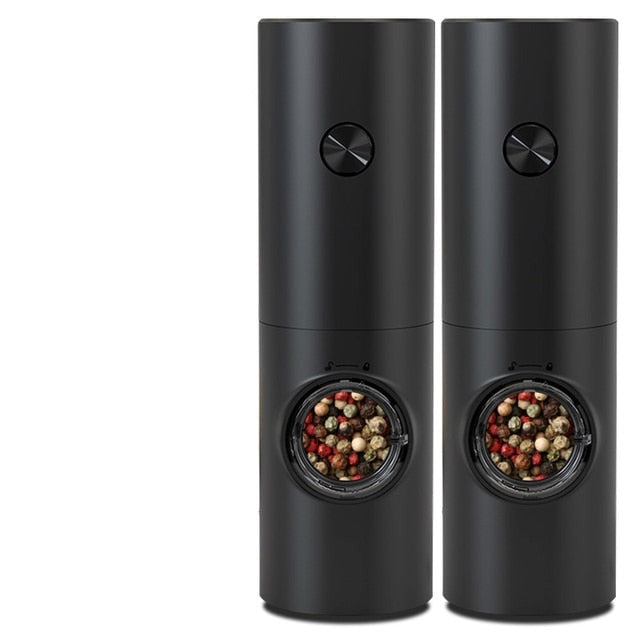 Electric Automatic Pepper and Salt Grinder with LED Lighting
