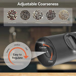 Automatic Spice Grinder Set with USB Rechargeable - Salt and Pepper Mill