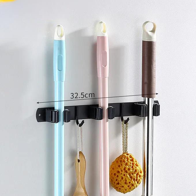 Stable wall organizer for garden tools made of stainless steel