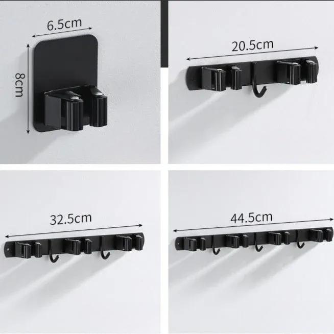 Stable wall organizer for garden tools made of stainless steel