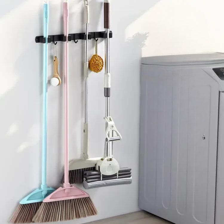 Stable wall organizer for garden tools made of stainless steel