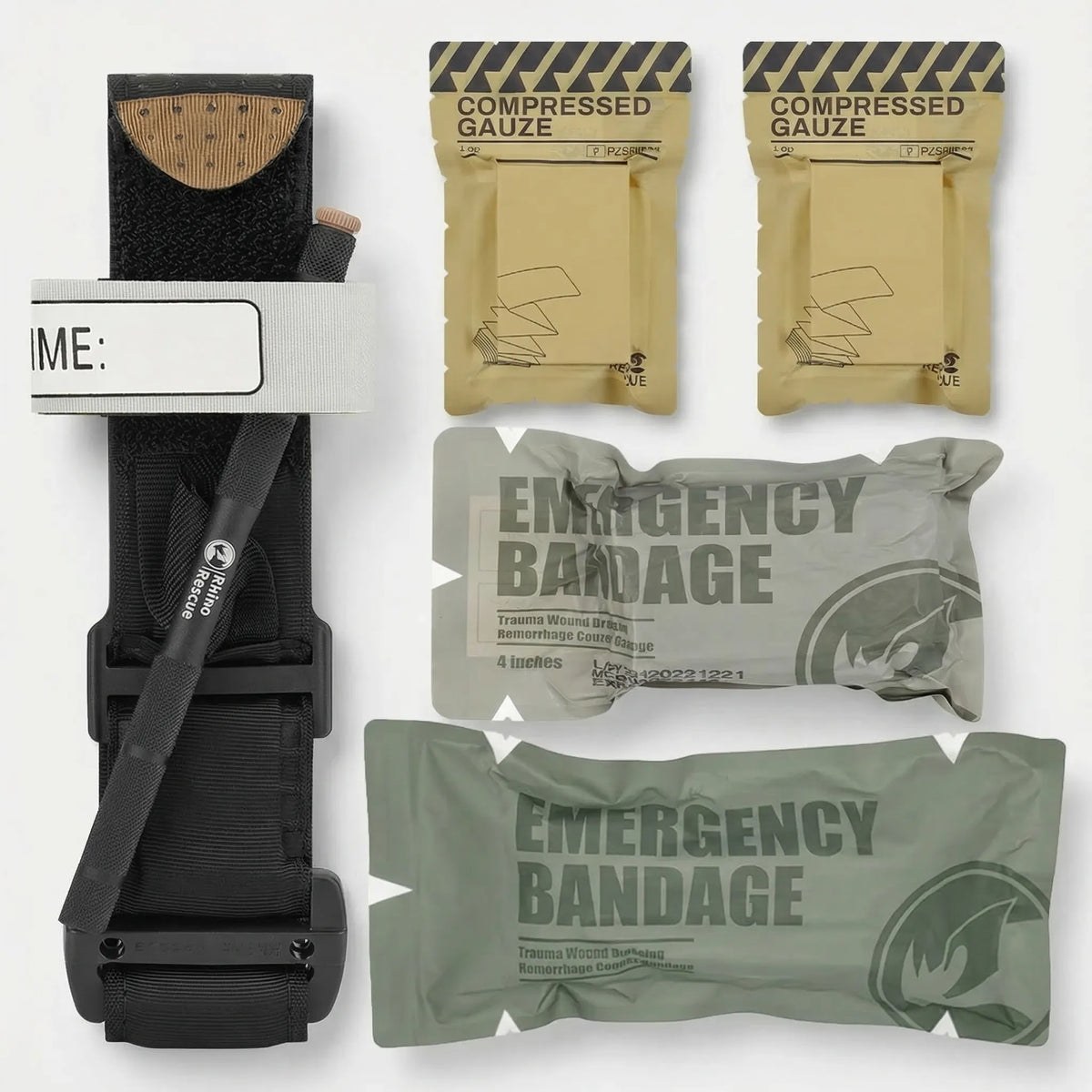 Tactical First Aid Kit for Emergency Trauma Situations