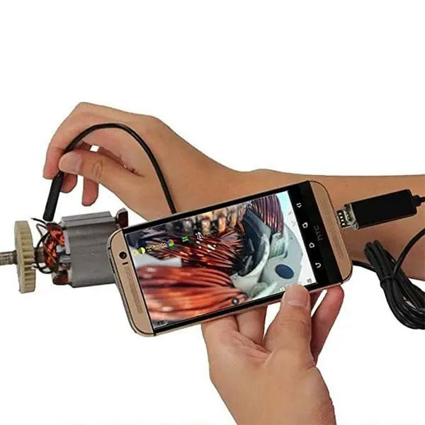 Compact inspection camera | Endoscope with 5 m cable for mobile phone