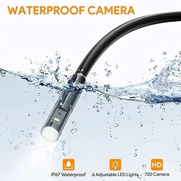 Compact inspection camera | Endoscope with 5 m cable for mobile phone