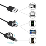 Compact inspection camera | Endoscope with 5 m cable for mobile phone