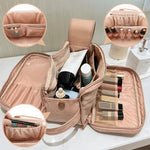 Elegante Reise-Kosmetiktasche mit großzügigem Stauraum