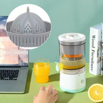 Cordless, portable high-performance juicer for fresh juices