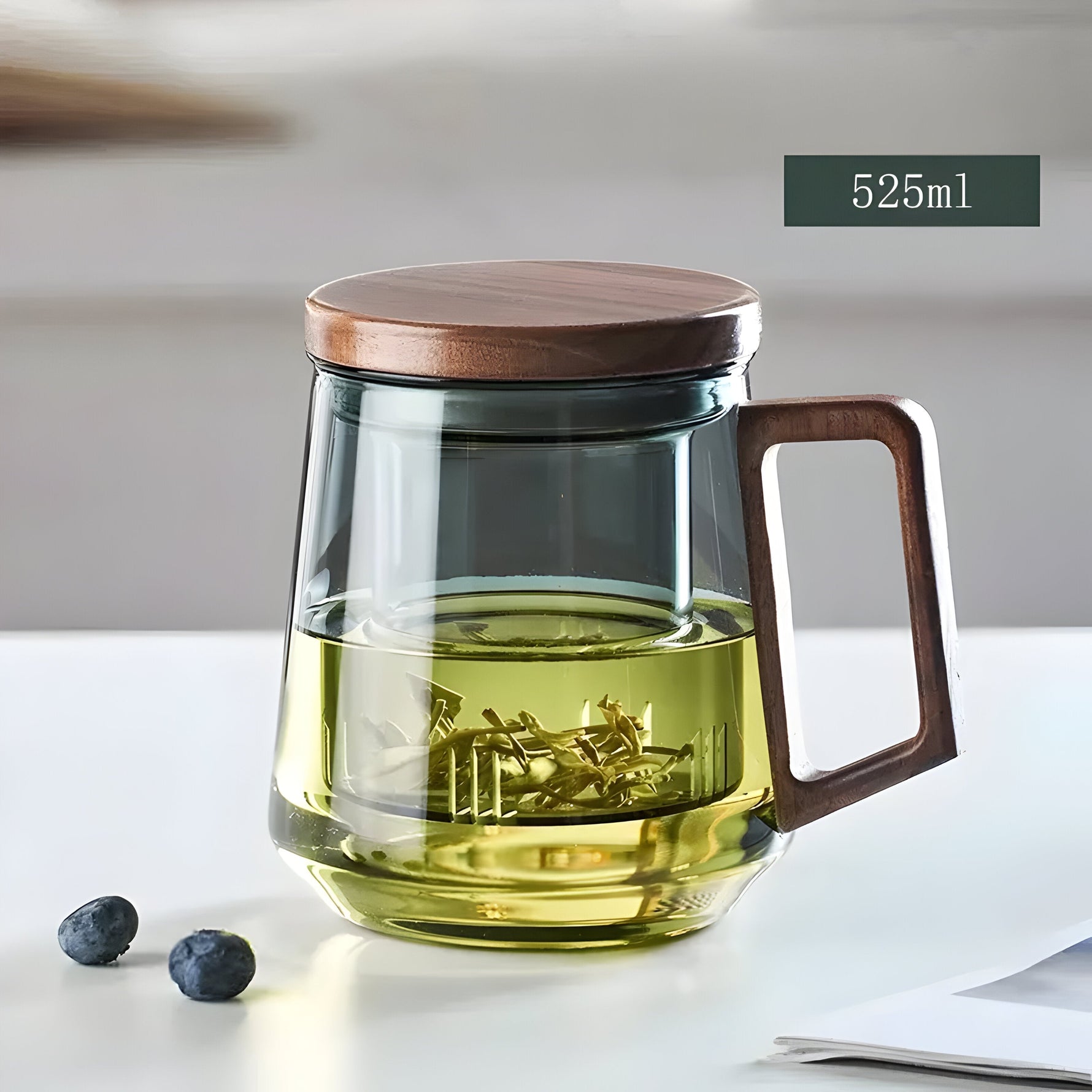 Hitzebeständige Teetasse aus Glas – ArtisanBrew Becher
