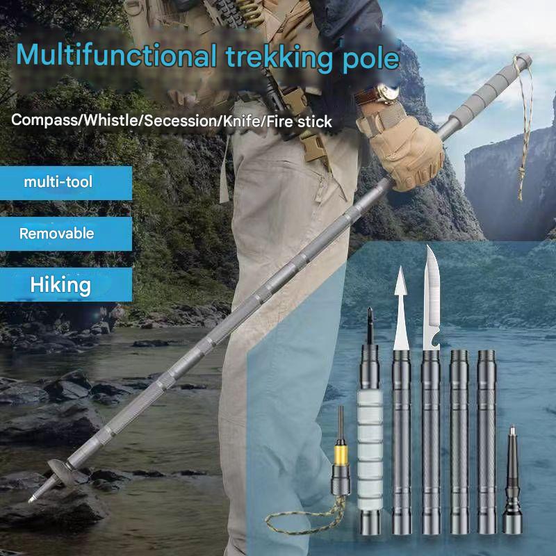 TrekMate – Vielseitiger Wanderstock mit integriertem Notfallset