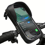 Waterproof Smartphone Holder for Bicycle and Motorcycle – 360° Rotatable, Suitable for 4.5–6.4 Inch