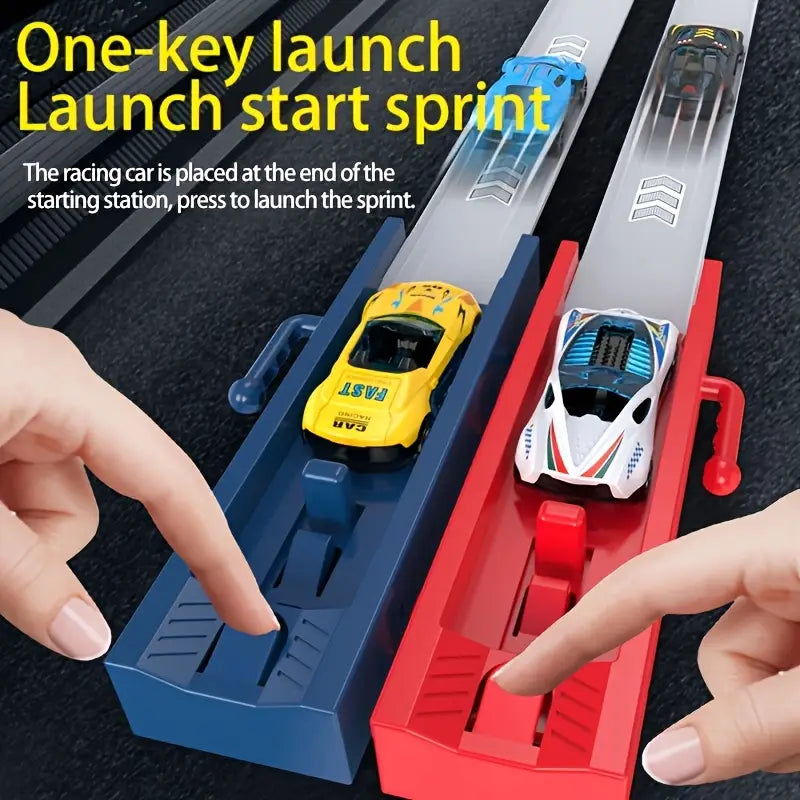 Catapult Race Track for Kids - Jump Track