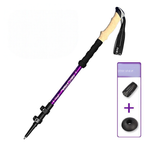 Aluminum Trekking Poles - Foldable with EVA Grip for Stability