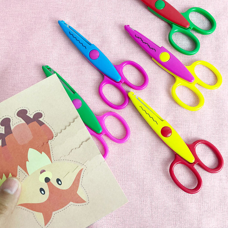 Colorful Pattern Cutters for Creative Kids – Set of 6