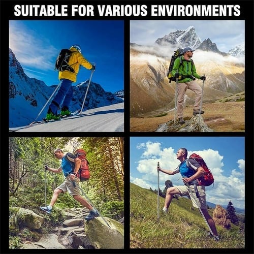 TrekMate – Vielseitiger Wanderstock mit integriertem Notfallset