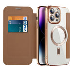Elegante Magnetische Handytasche für iPhone 11-14