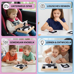 Pocket-sized logic game with two colors