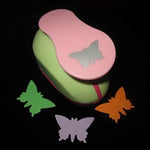 Paper punches with 15 unique designs made of durable plastic