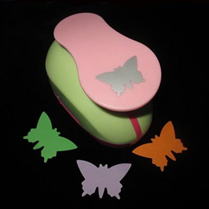 Paper punches with 15 unique designs made of durable plastic