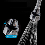 Stainless Steel Faucet Extender with 360° Rotation for Maximum Flexibility