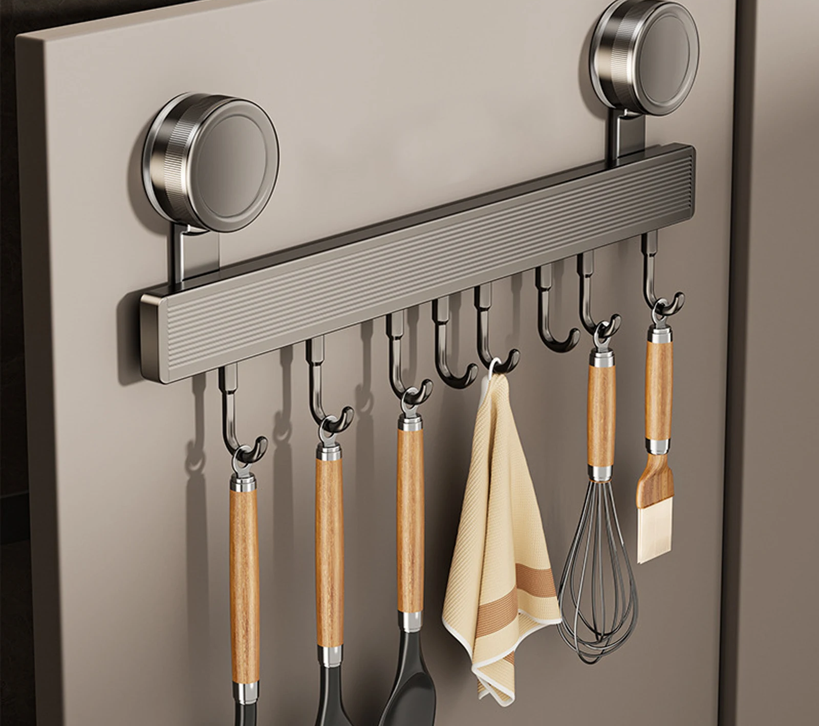 Wall Hook Rack for the Kitchen – ChefSpace Voltyx