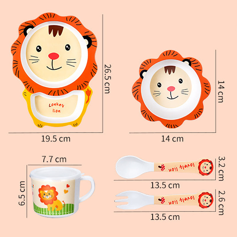 Children's cutlery made from bamboo fiber