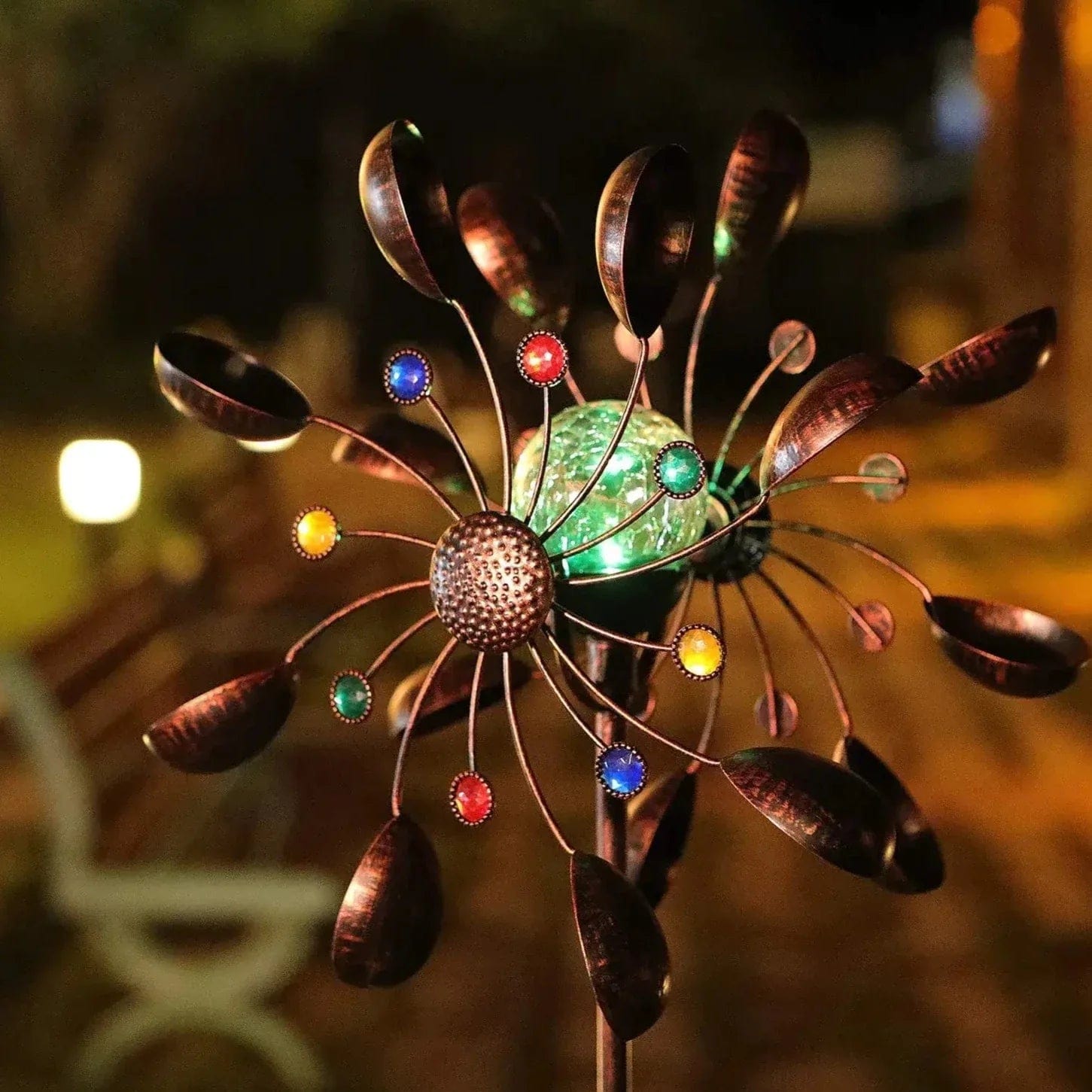 Colorful Garden Whirl - Bring Movement and Light into Your Outdoor Space