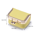 Elegant Mini Jewelry Box Made of Genuine Leather | LuxeBox