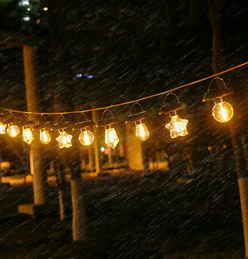 Sunlight | Compact Solar Pendant Light for Garden & Balcony | Weatherproof | LED Outdoor Lighting