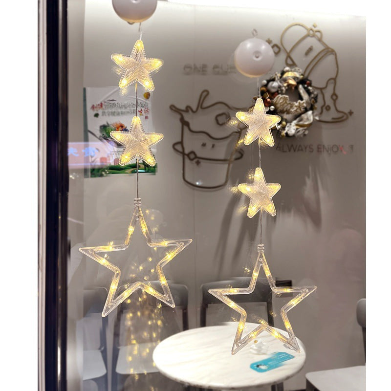 Christmas Window Lights with Suction Cup